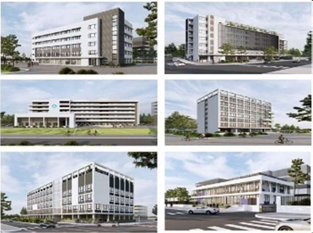 Phối cảnh dự án Đại học Thái Nguyên
